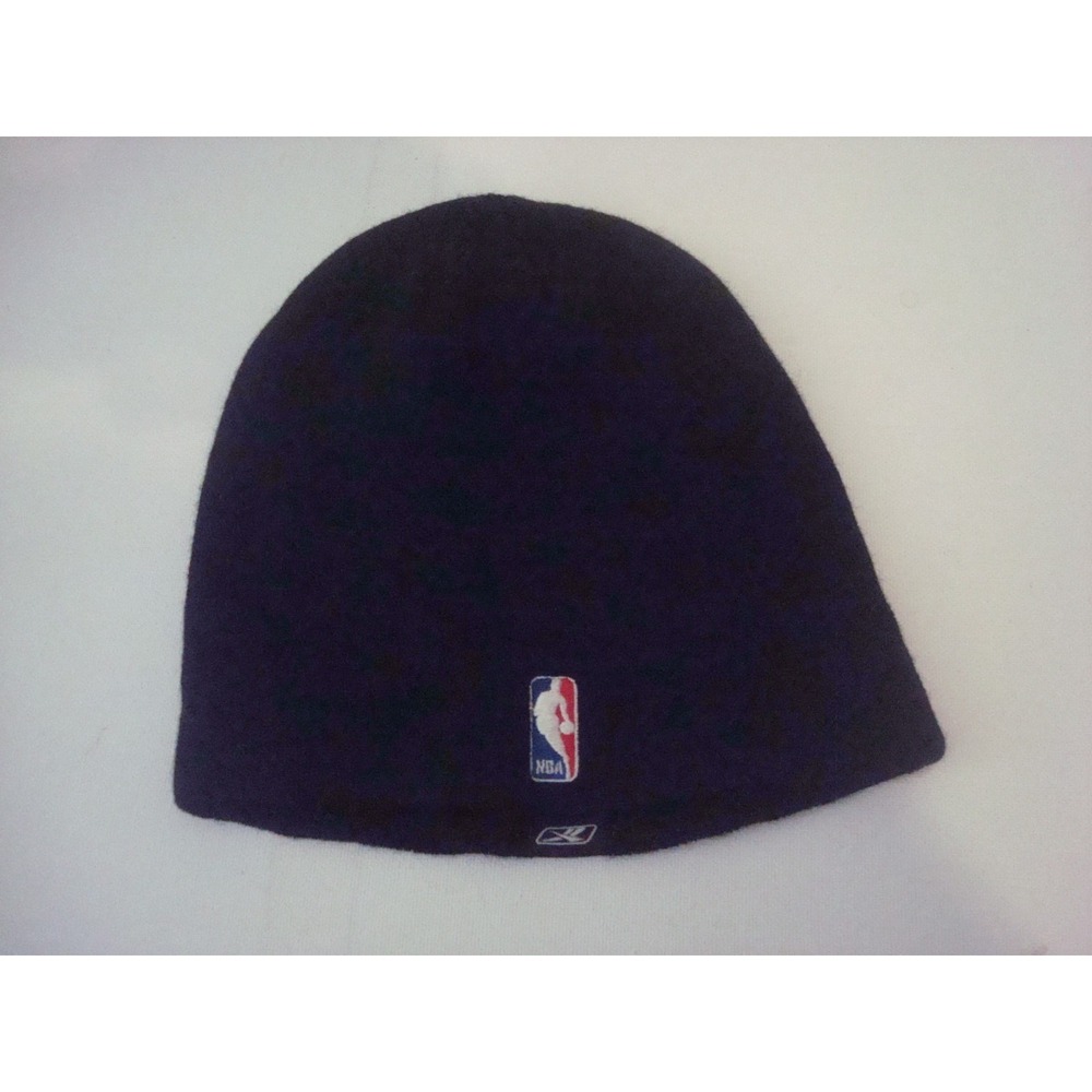 NBA SHIELD LOGO   BEANIE KNIT TOBOGGAN  HAT CAP VINTAGE DEADSTOCK B5